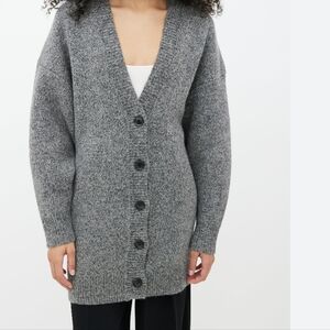 Isabel Marant Etoile Moana Cinched Wool Oversized Sweater